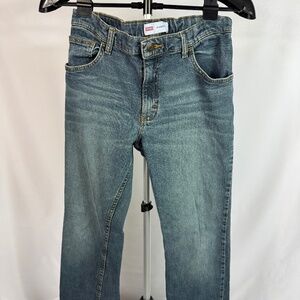 Wrangler Classic Fit Jeans Youth Size 16 Regular Adjustable Waist Denim